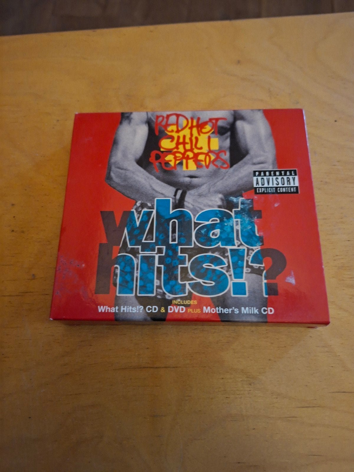 Red Hot Chili Peppers -What Hits!? CD & DVD + Mother's Milk, Gebruikt, Boxset, Inclusief doosje, Ophalen of Verzenden