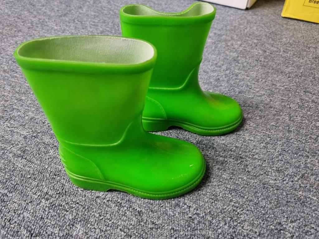 Groene kinderlaarzen maat 21, Ophalen of Verzenden