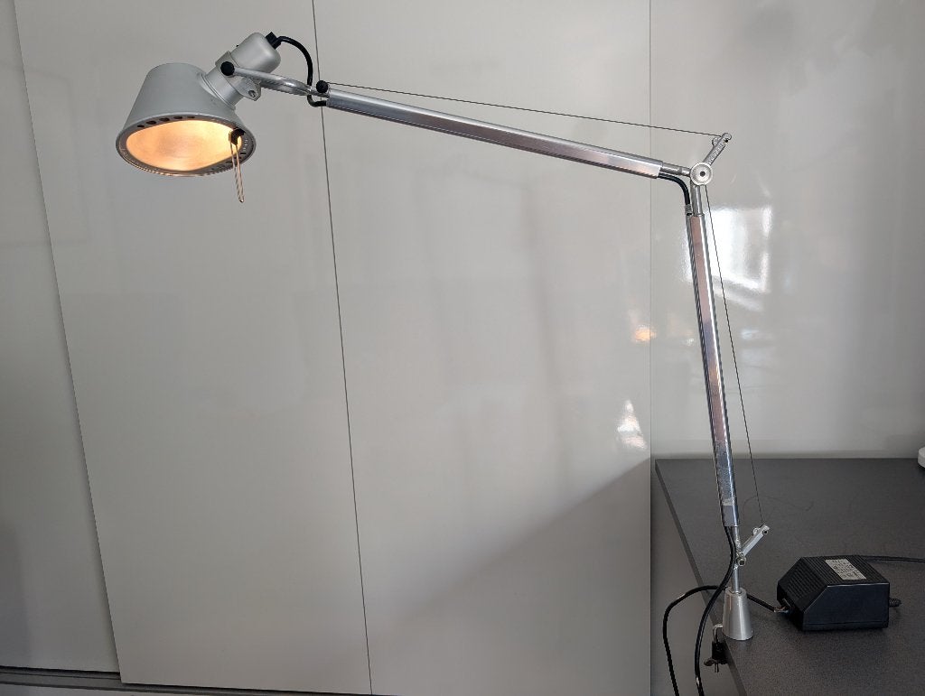 Artemide Tolomeo Tavolo bureaulamp, Met schakelaar, Bureaulamp, Ophalen of Verzenden, Zo goed als nieuw