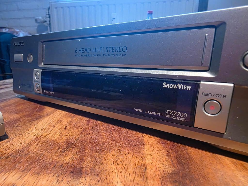 VHS AIWA  FX 7700 Videospelers  functioneel 100%, Ophalen of Verzenden, Gebruikt, Video