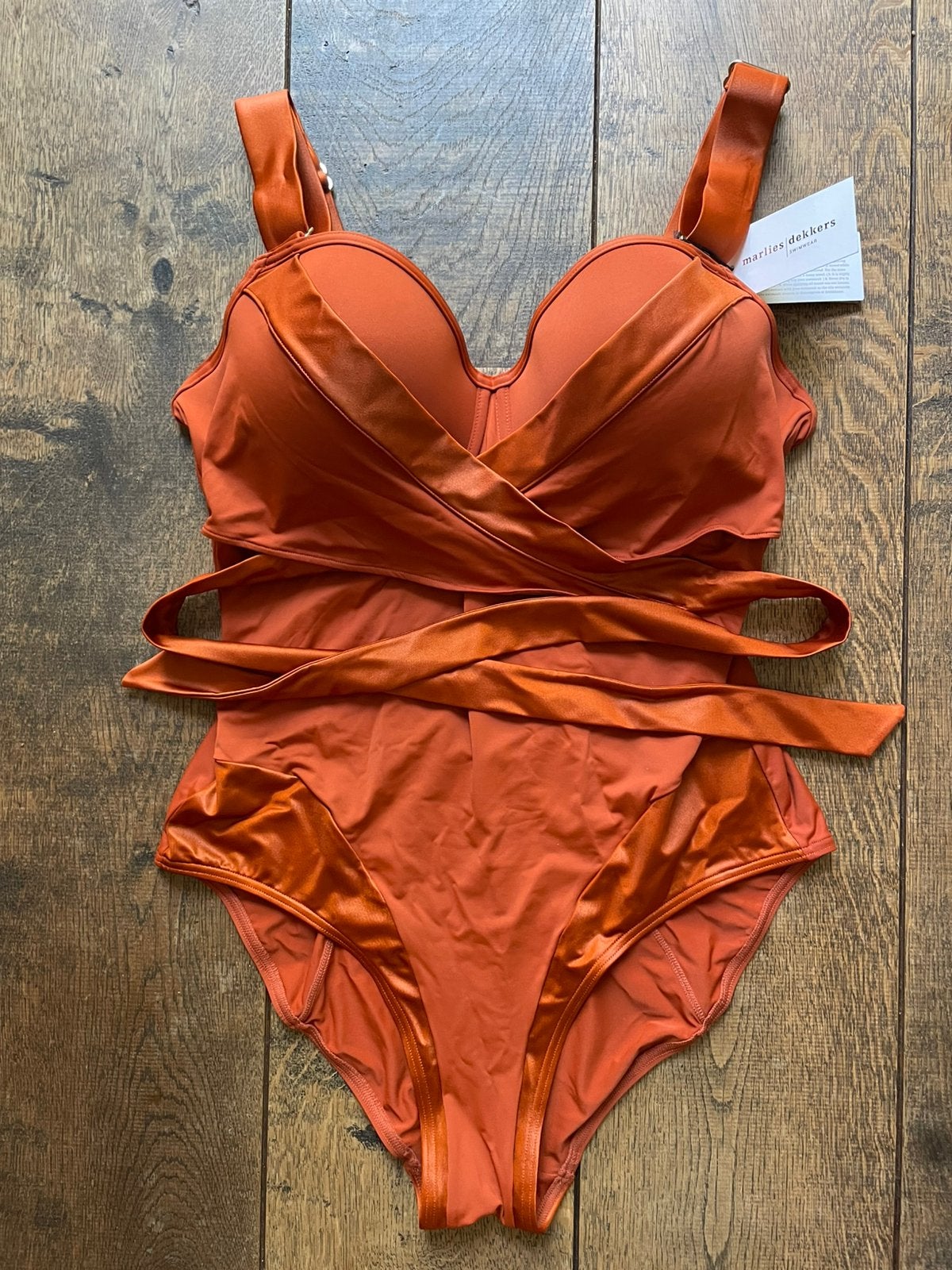 Cache Coeur badpak Marlies Dekkers, 80F, Ophalen of Verzenden, Nieuw, Oranje, Badpak