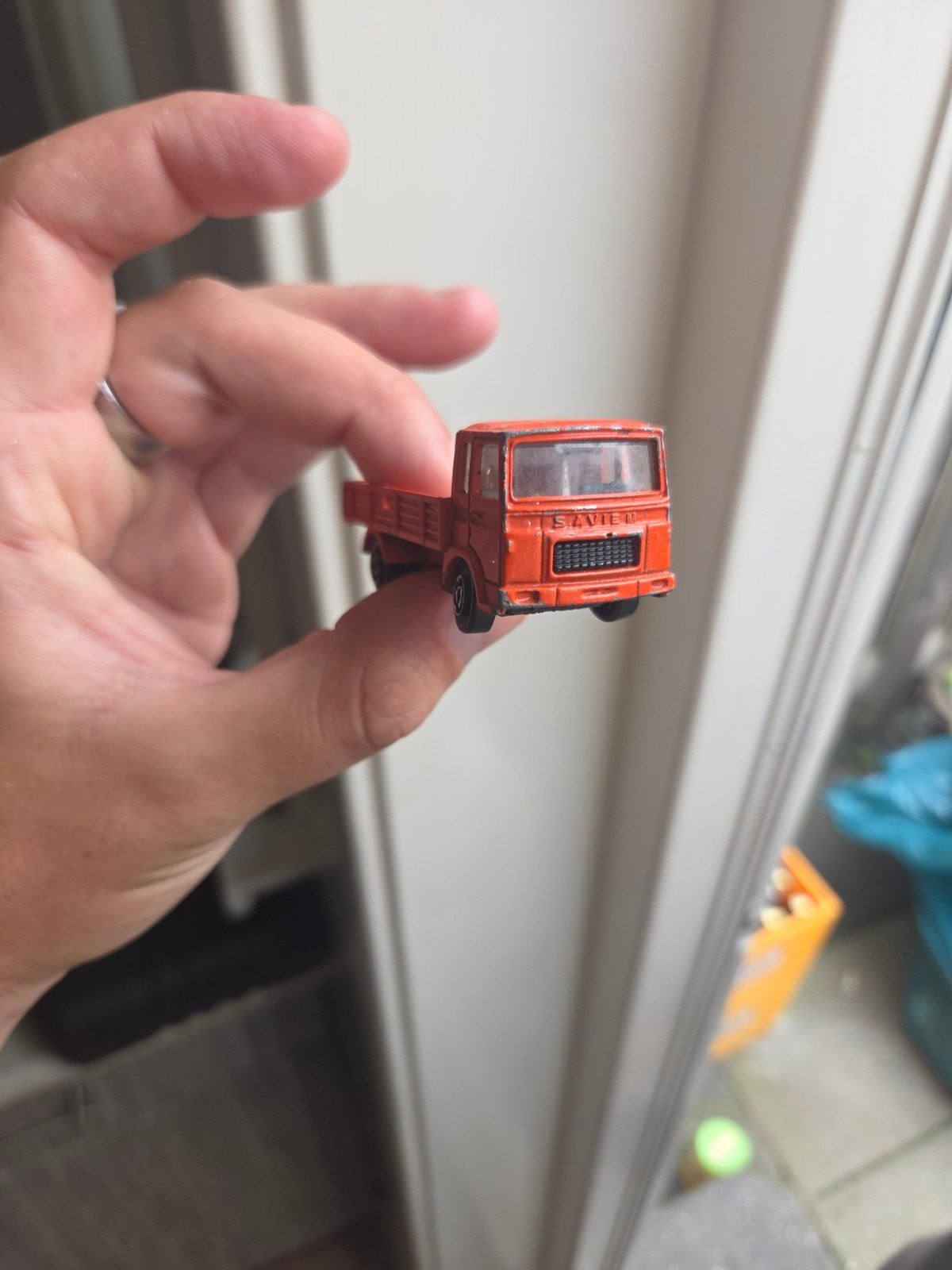 Majorette Renault Saviem Vrachtwagen Oranje Speelgoed, Kinderen en Baby's, Speelgoed | Speelgoedvoertuigen, Ophalen of Verzenden