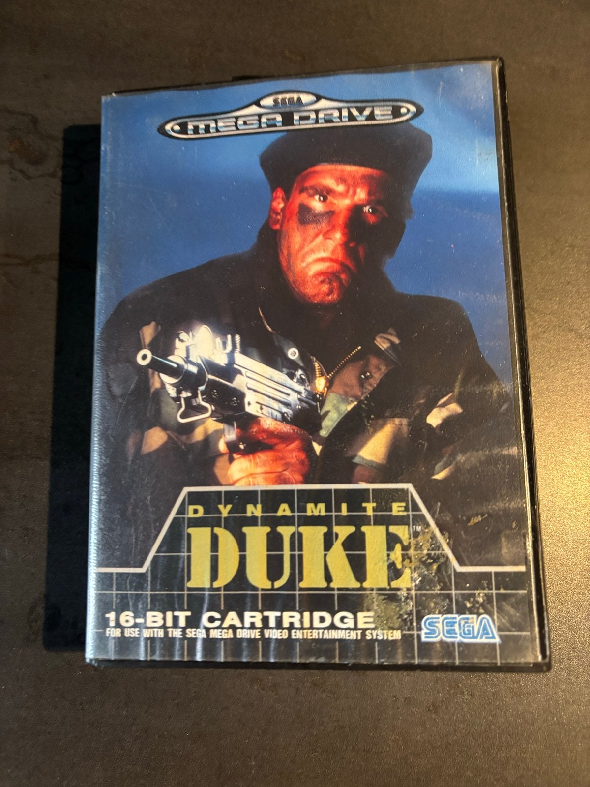 Dynamite Duke - Sega Mega Drive (Compleet met handleiding), Gebruikt, Shooter, 1 speler, Ophalen of Verzenden