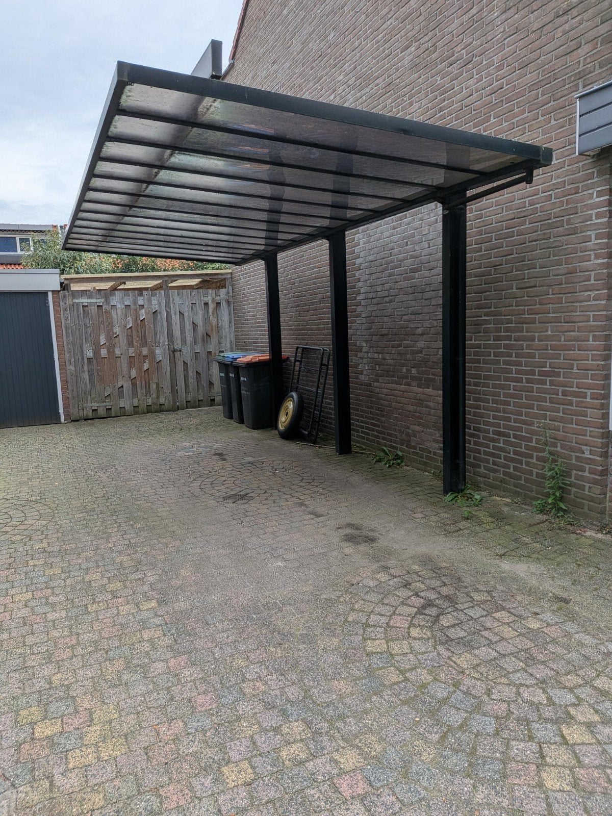 Novoferm overkapping - Carport/Veranda - Degelijke kwaliteit, Ophalen, Gebruikt, Carport