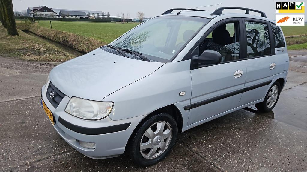 Hyundai Matrix 1.6i Silver Edition/ airco/ 165500 km ( nap), Auto's, Hyundai, Bedrijf, Te koop, Matrix, Airbags, Airconditioning