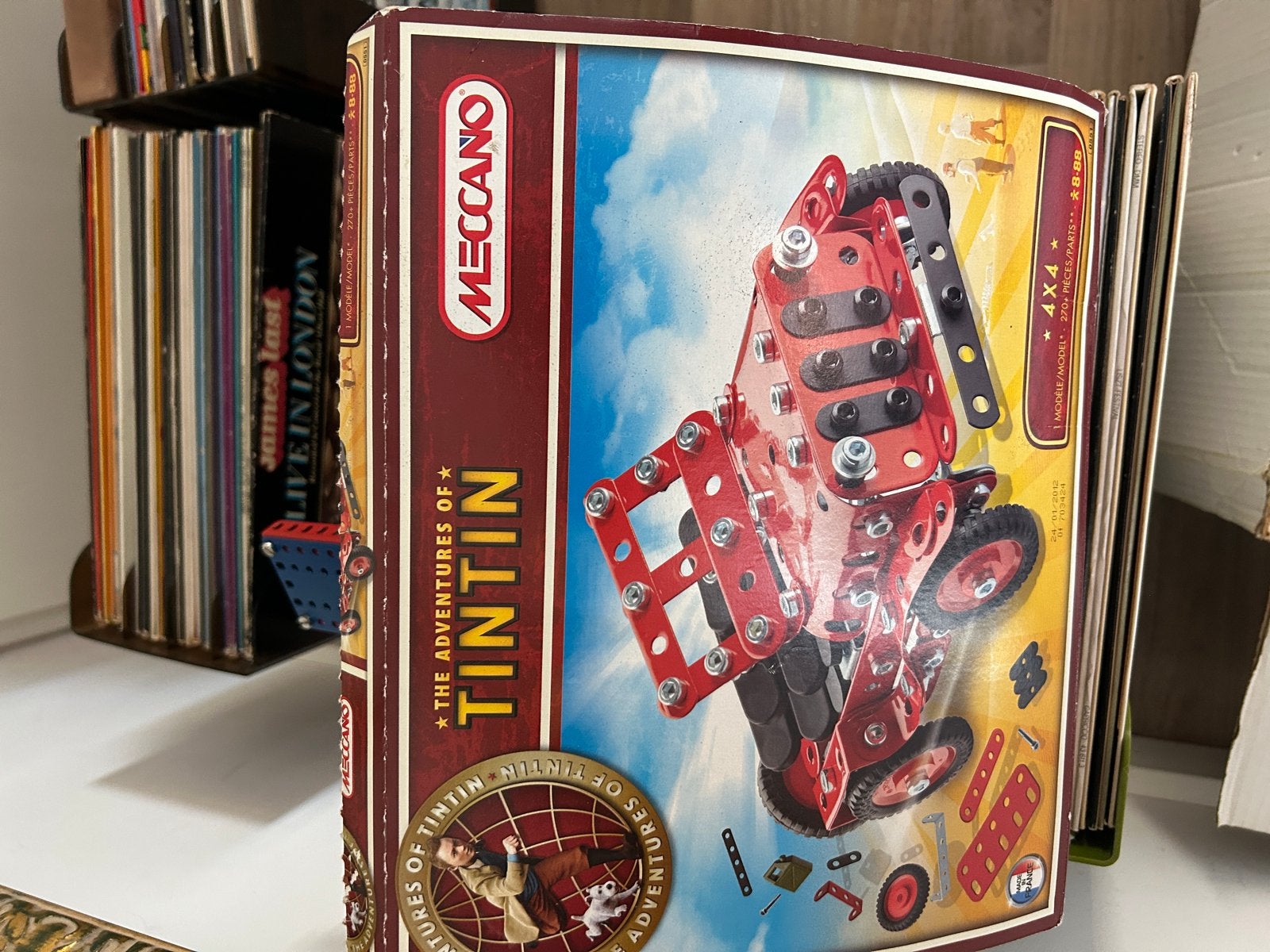 Meccano De Avonturen van Kuifje 4x4 en meer, Ophalen of Verzenden, Gebruikt, Overige merken