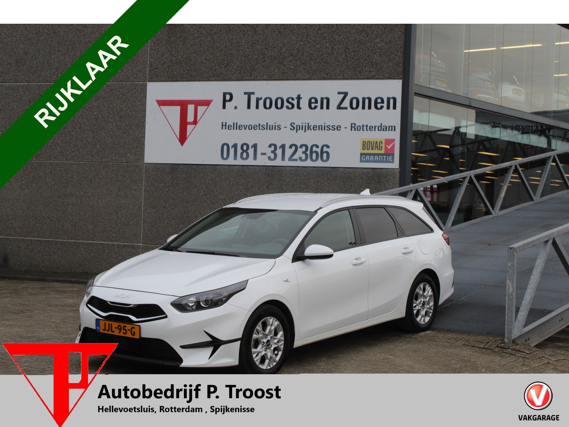 Kia Ceed Sportswagon 1.0 T-GDi DynamicPlusLine Stoelverwarmi, Auto's, Voorwielaandrijving, Gebruikt, Euro 6, Wit