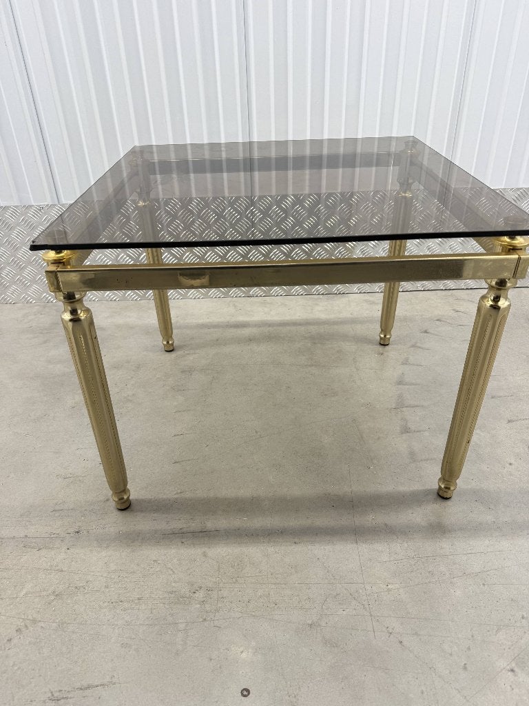 Hollywood regency salontafel, Ophalen, Gebruikt, 50 tot 100 cm, Vierkant