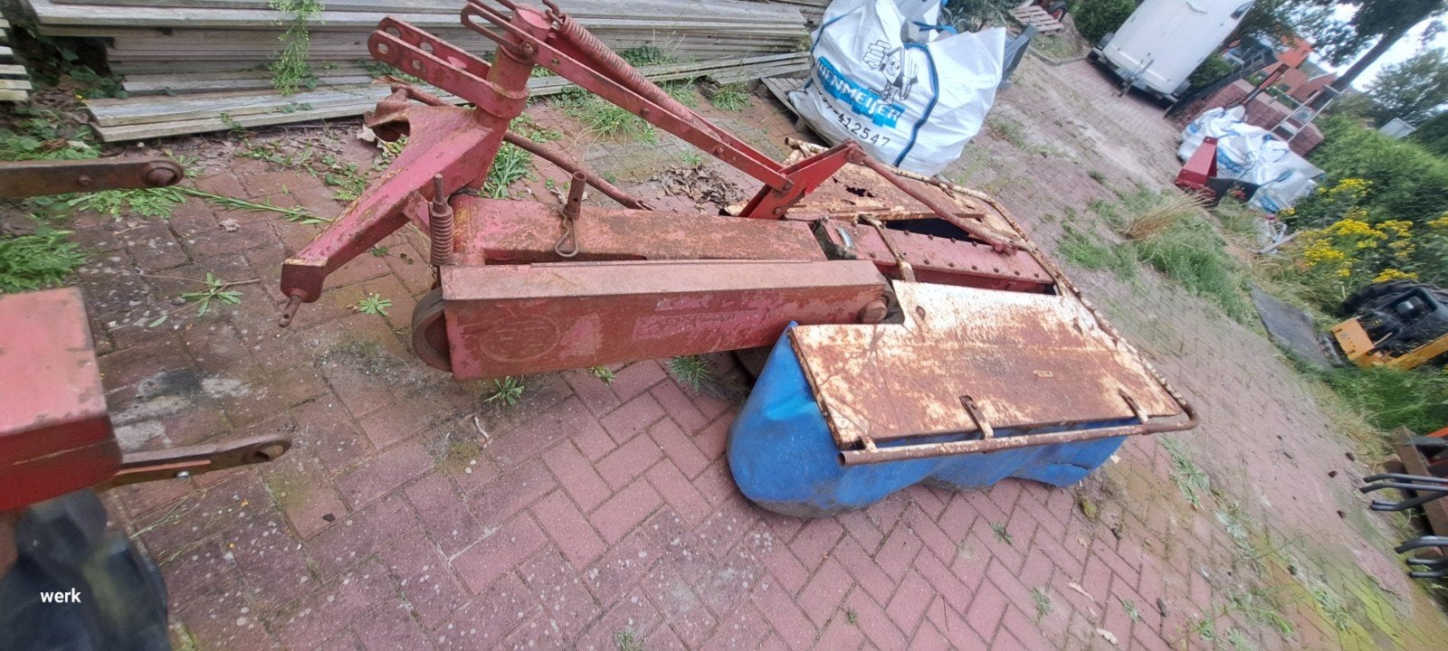 Pz 165 maaier, Ophalen, Gebruikt