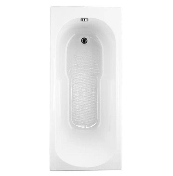 Aquarine Placy bad antislip, armsteunen 150x70cm wit toplax, Ophalen of Verzenden, Nieuw