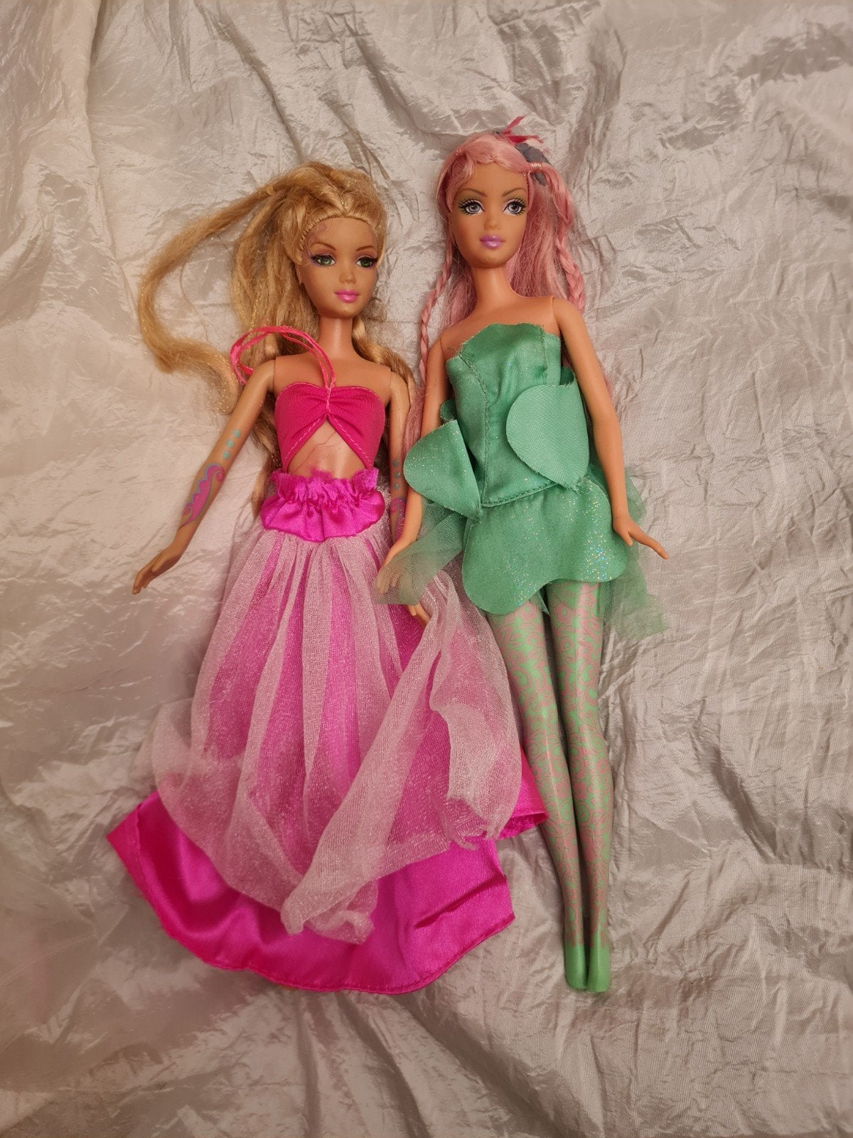 2 Fairytopia Barbie poppen in goede staat, Ophalen of Verzenden, Zo goed als nieuw, Barbie