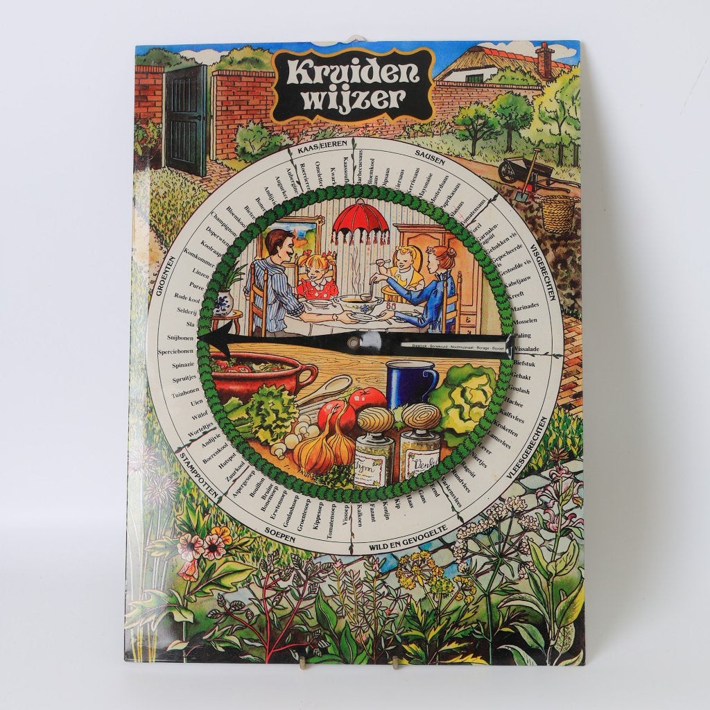 Vintage kruiden wijzer, Ophalen of Verzenden
