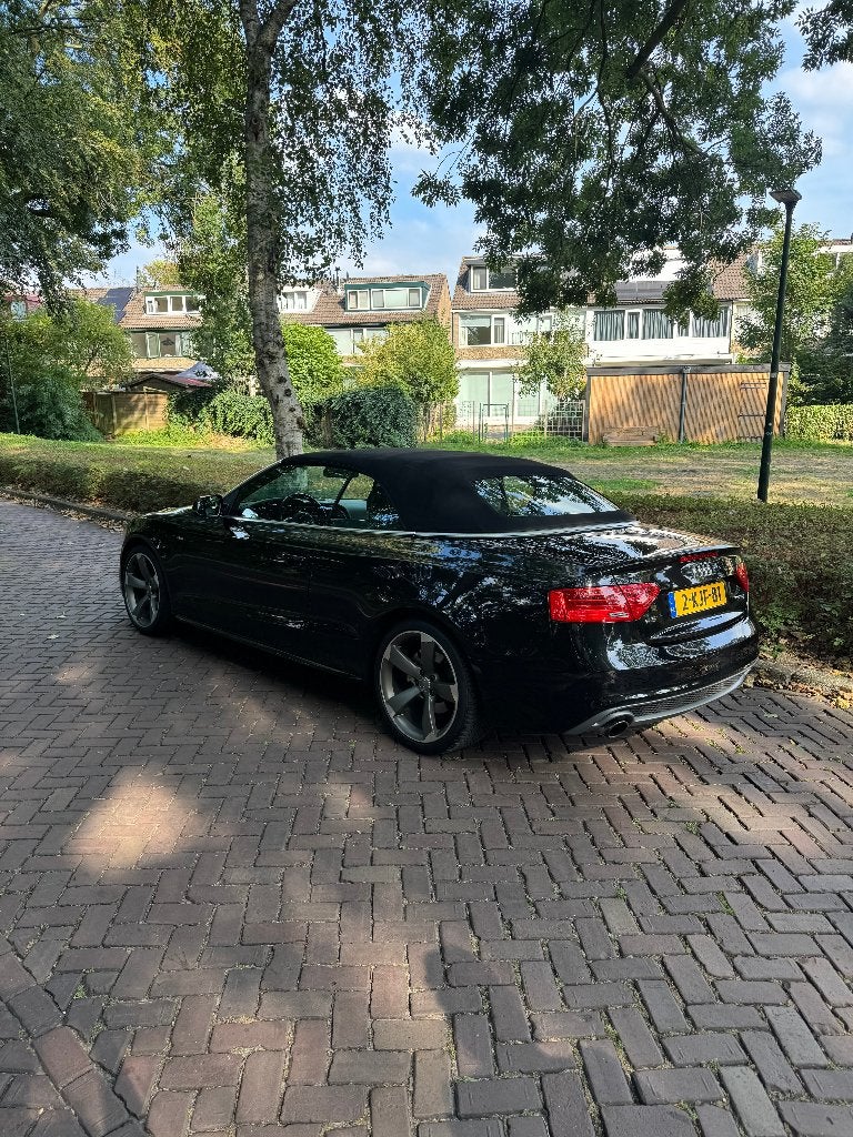Audi A5 1.8 Tfsi 125KW Cabriolet CVT 2013 Zwart, Euro 5, Zwart, 4 cilinders, Cabriolet