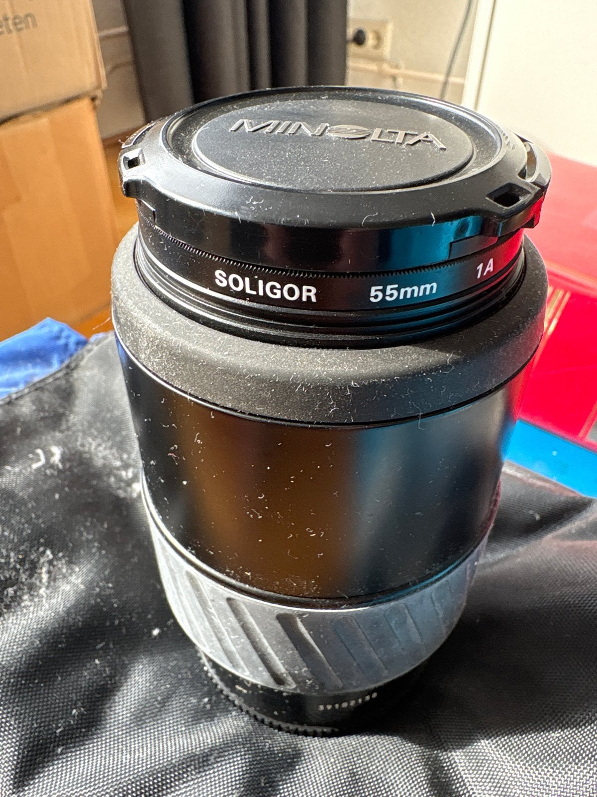 Minolta AF 70-210mm f/4.0 zoomlens (Beercan), Ophalen, Gebruikt, Autofocus, Telelens