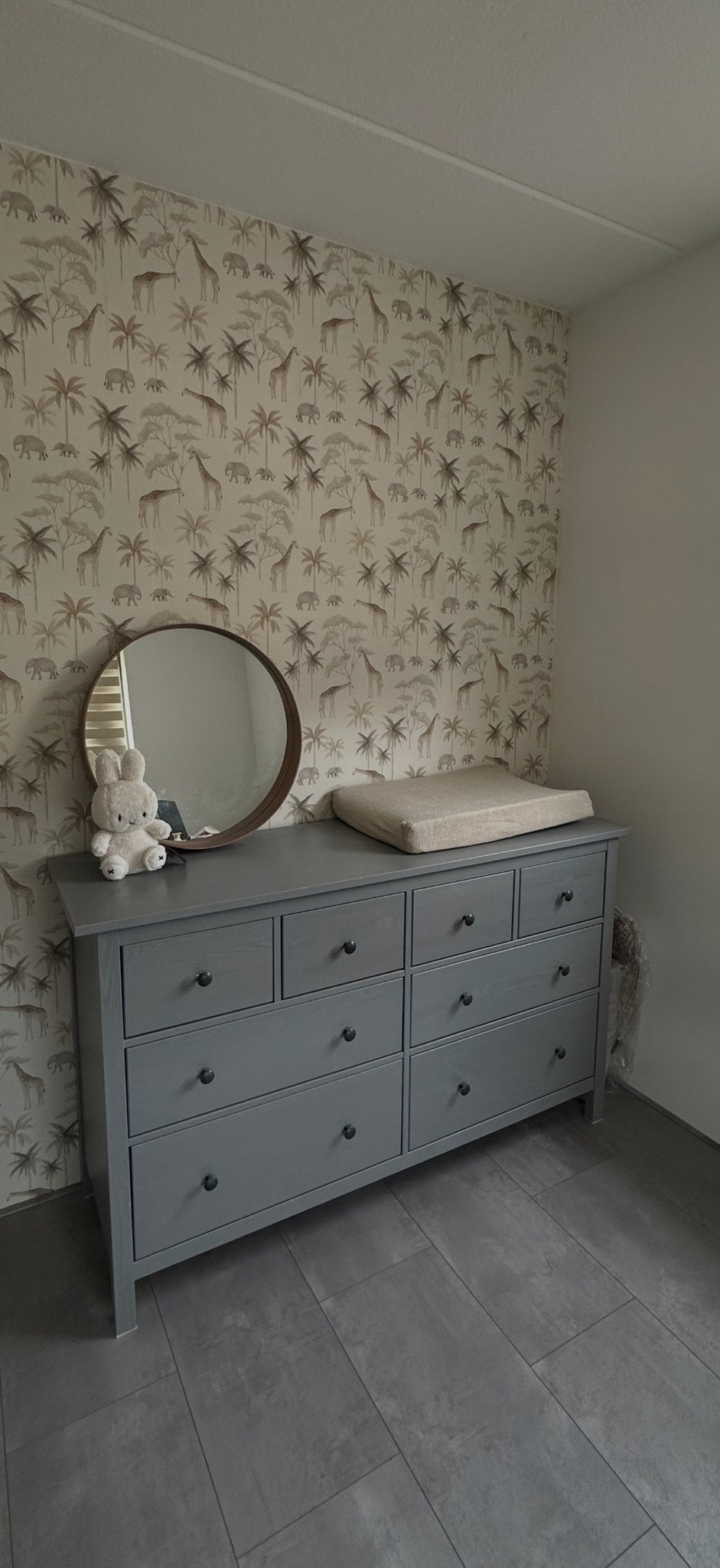 Ikea Hemnes commode/kast - Grijs, Ophalen, Gebruikt, 50 tot 70 cm, 100 cm of meer