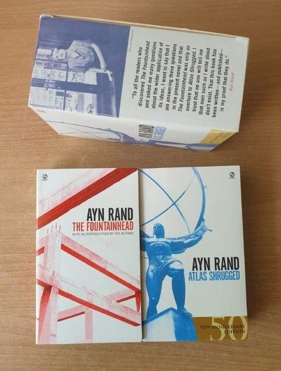 Ayn Rand - Fountainhead & Atlas Shrugged boxset, Boeken, Ophalen of Verzenden, Gelezen, Ayn Rand