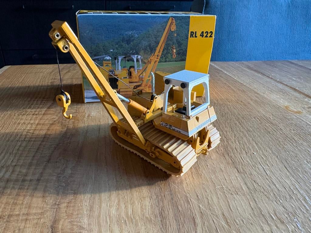 Conrad 1/50 2804 Liebherr RL 422 Litronic pijpenlegger, Hobby en Vrije tijd, Modelauto's | 1:50, Ophalen of Verzenden, Nieuw, Bus of Vrachtwagen