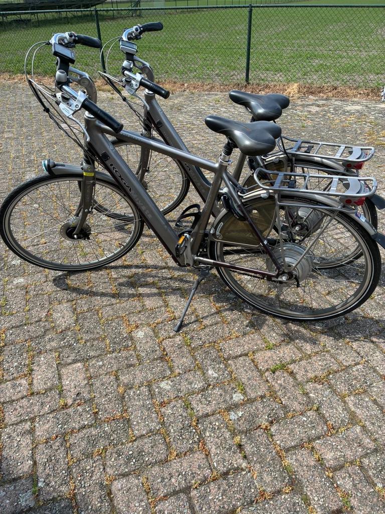 Koga E-bikes (2 stuks) 53 en 54 inch, weinig kilometers, Ophalen, Gebruikt, Koga Miyata, Meer dan 20 versnellingen