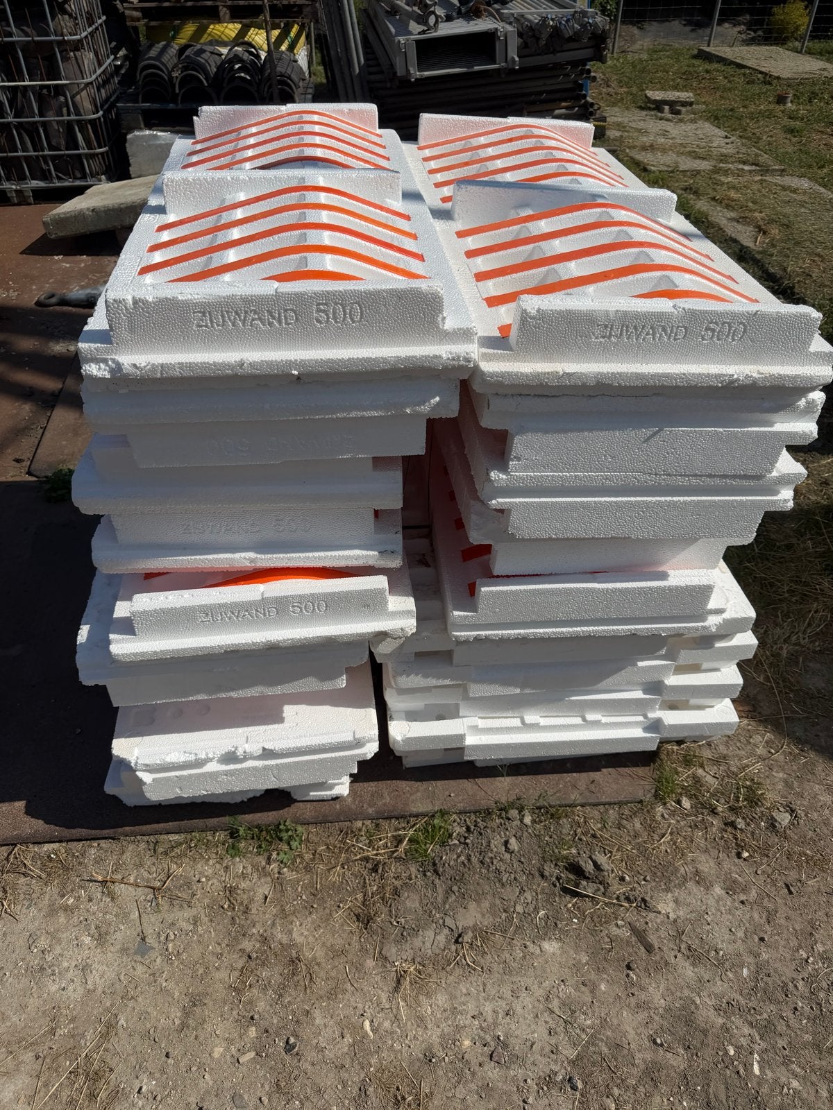 Isobouw bekisting tempex 500mm x1200mm, Doe-het-zelf en Verbouw, Isolatie en Afdichting, Ophalen, 12 cm of meer, Nieuw, 15 m² of meer