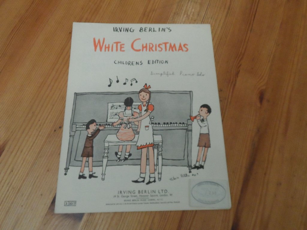 White christmas - irving berlin, Gitaar, Ophalen of Verzenden, Zo goed als nieuw, Religie en Gospel