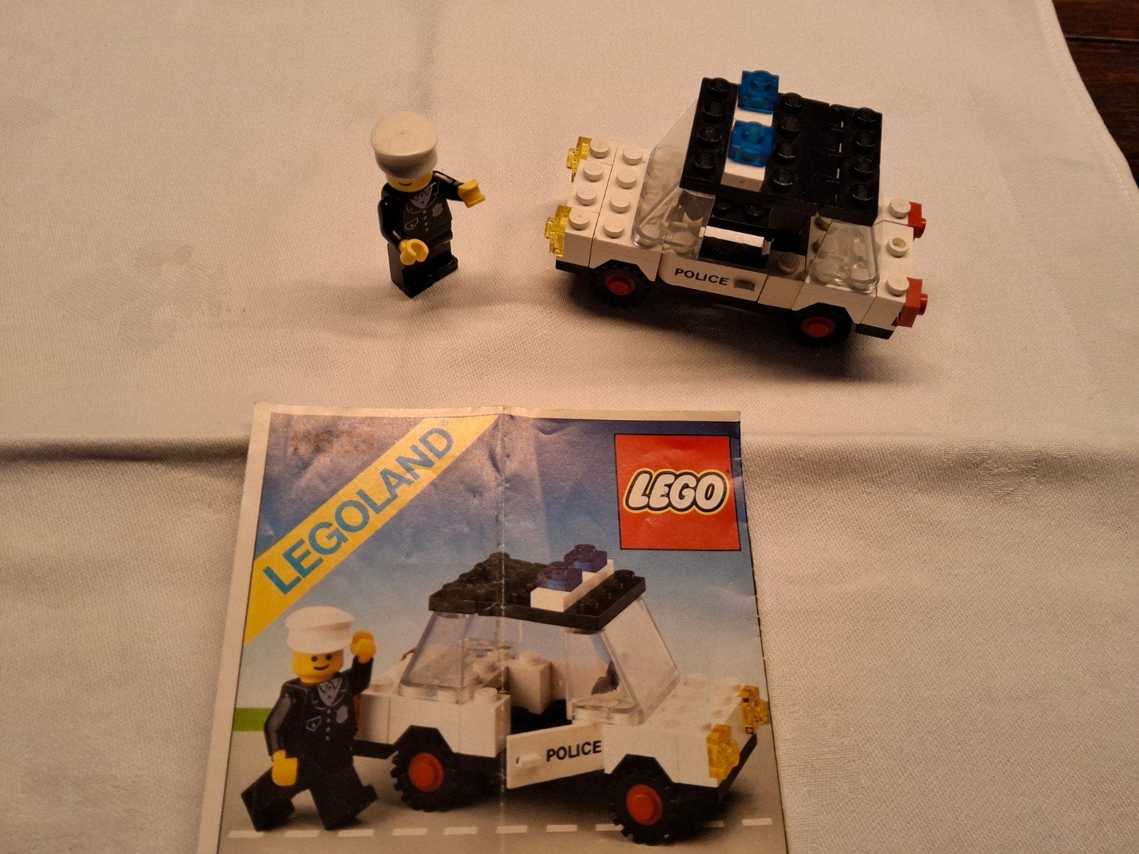 LEGO POLITIEAUTO, Ophalen of Verzenden, Zo goed als nieuw