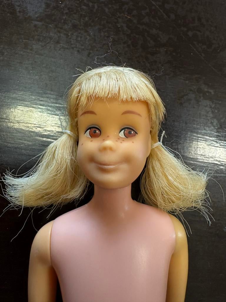 Vintage Barbie Pop - Blond haar, Ophalen of Verzenden, Gebruikt, Barbie