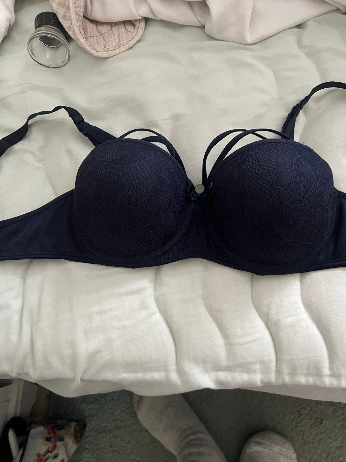 Marlies Dekkers BH - Blauw - Maat 75B, Verzenden, Blauw, BH