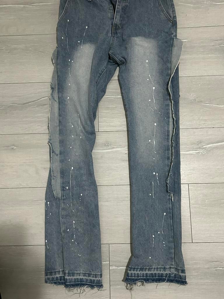 Shein spijkerbroek heren maat xs, Kleding | Heren, Ophalen of Verzenden, Zo goed als nieuw, Blauw, W32 (confectie 46) of kleiner