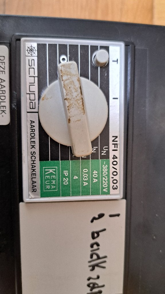 meterkast, Ophalen of Verzenden, Gebruikt, Hager, Groepenkast