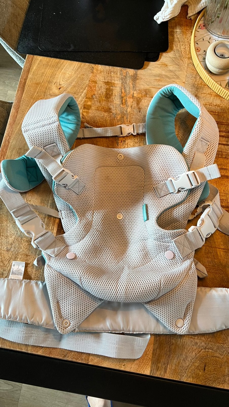 Infantino flip-light & airy 4 in 1 draagzak, Overige merken, Buik of Rug, Ophalen of Verzenden, Zo goed als nieuw