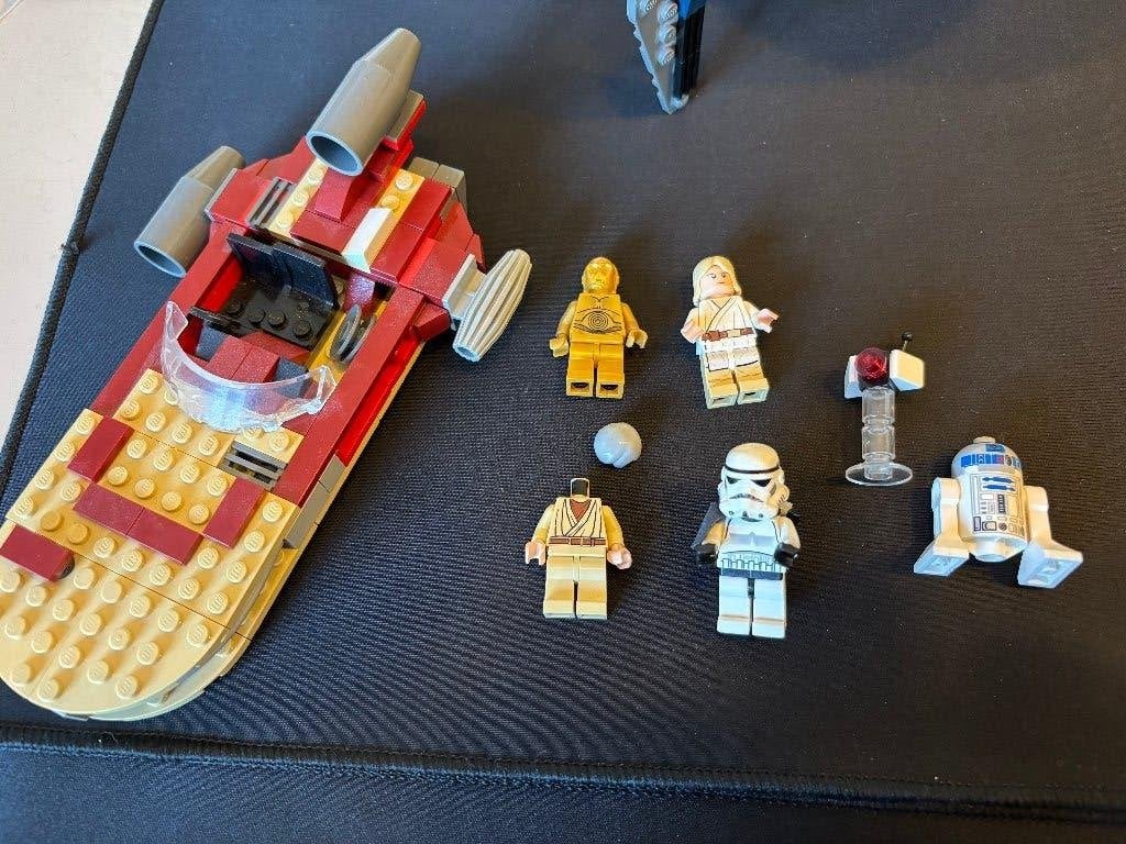 Lego 8092 Luke's Landspeeder Star Wars, Gebruikt, Star Wars, Lego, Ophalen of Verzenden