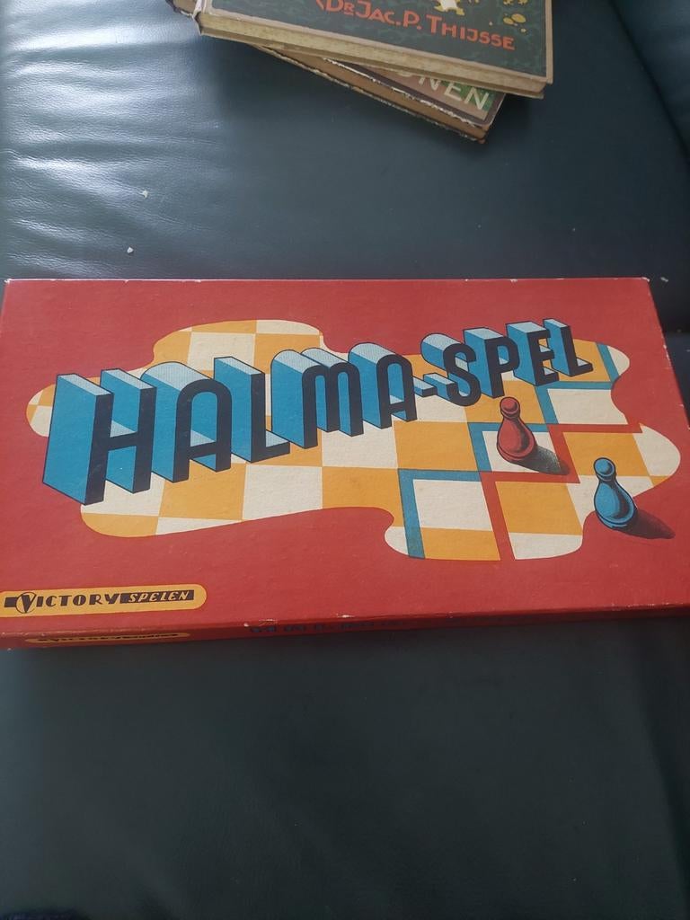 Halma spel vintage uit 1958, Ophalen of Verzenden