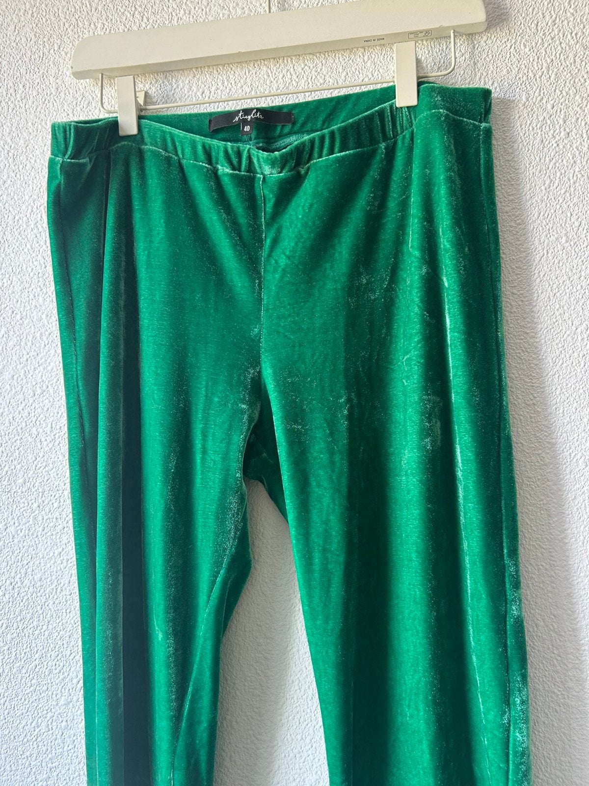 Broek van Stieglitz maat 40, Kleding | Dames, Broeken en Pantalons, Ophalen of Verzenden, Zo goed als nieuw, Groen, Lang