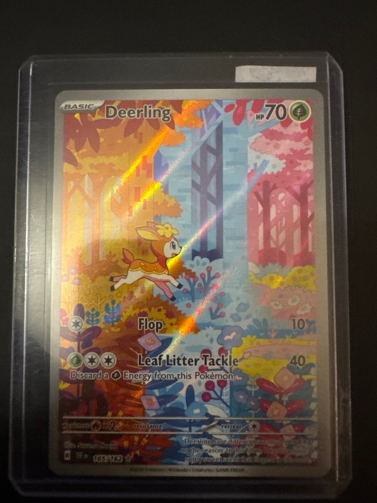 Pokemonkaart Deerling, Ophalen of Verzenden, Zo goed als nieuw, Losse kaart