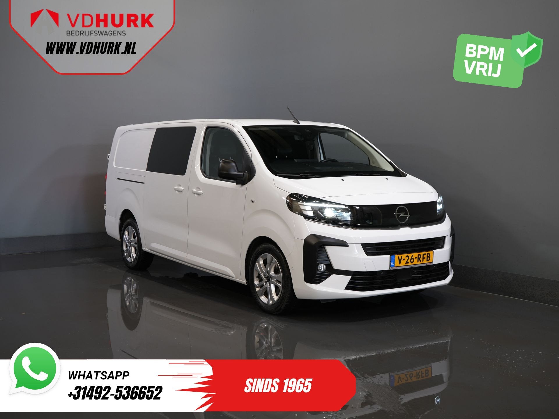 Opel Vivaro 2.0 145 pk Aut. DC Dubbel Cabine LED/ Adapt.Crui, Auto's, 145 pk, Gebruikt, 4 cilinders, 2500 kg