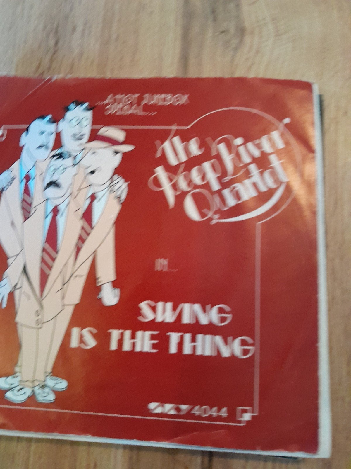 the deep river quartet 7inch swing is the thing, Ophalen of Verzenden, Zo goed als nieuw, Jazz en Blues
