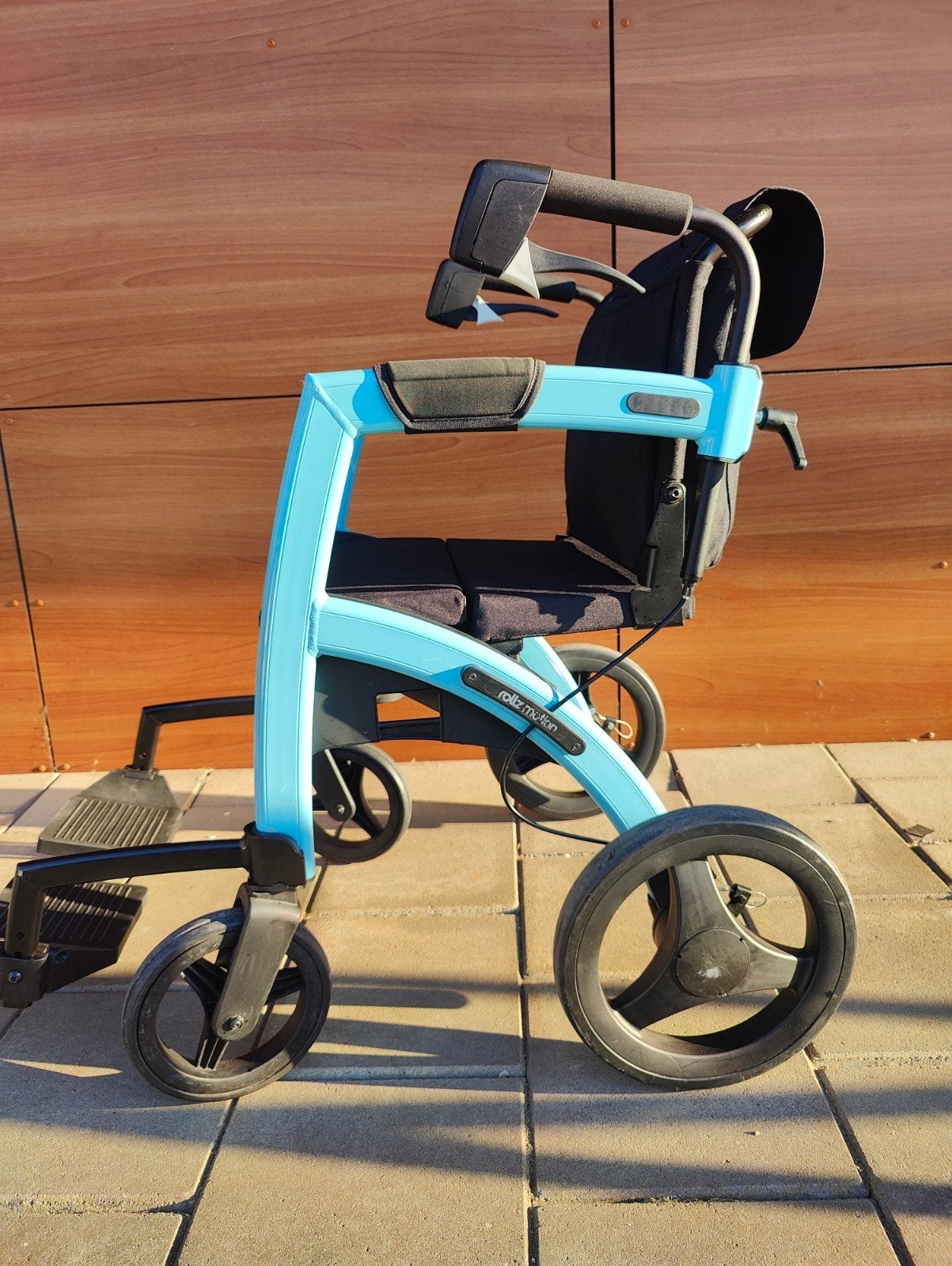 rollz motion rolstoel en rollator in 1, Diversen, Ophalen, Zo goed als nieuw, Duwrolstoel