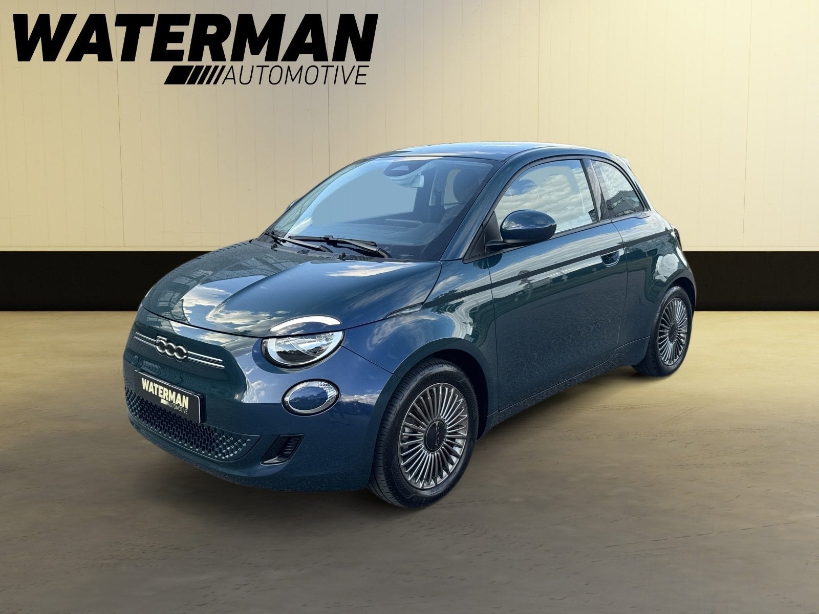 Fiat 500E ICON 42KWH Soh 93% CAMERA/KEYLESS/STOELVERWARMING/, Auto's, Stof, 118 pk, 4 stoelen, Grijs