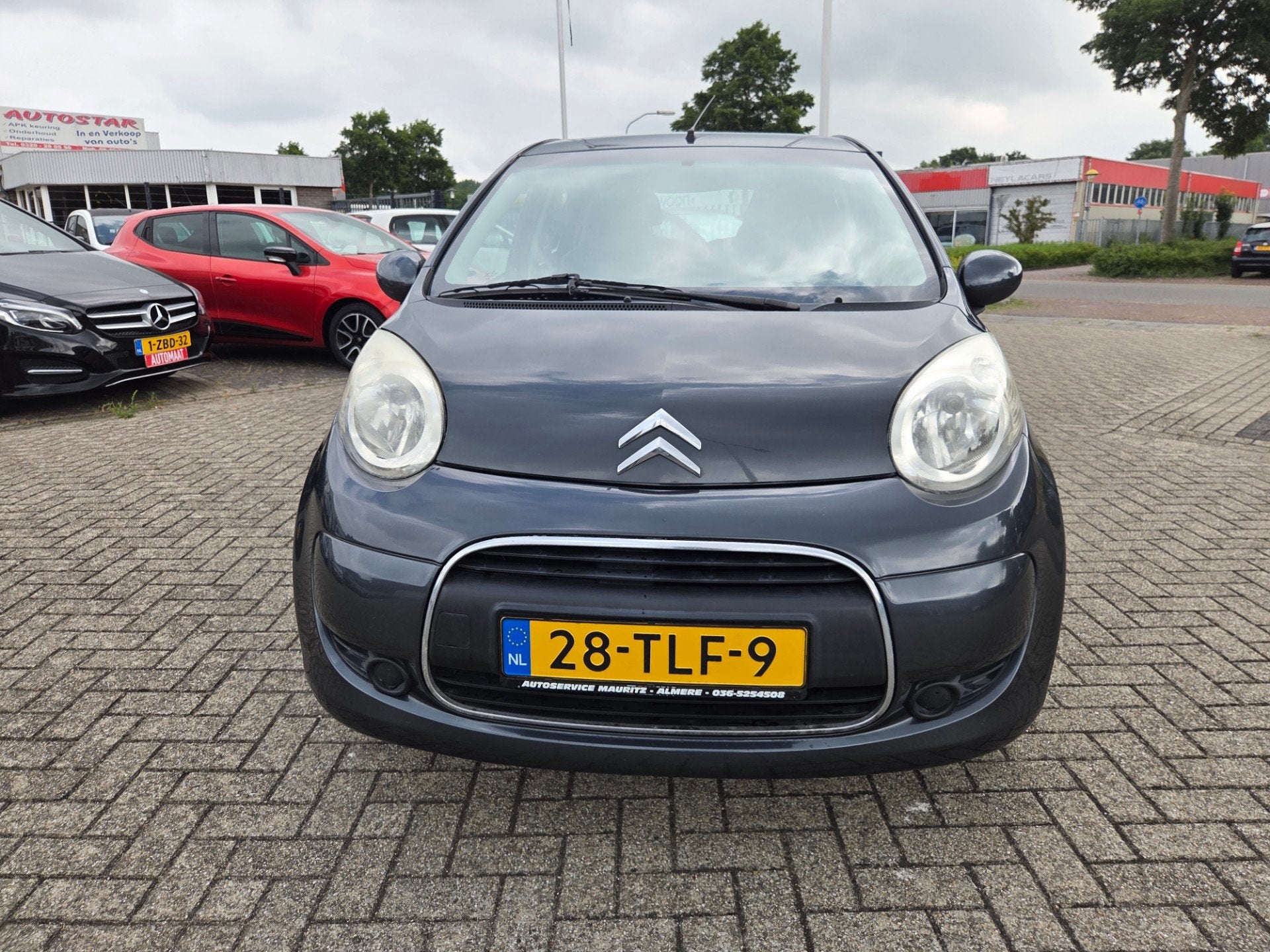 Citroen C1 1.0-12V /AUTOMAAT/AIRCO/NAP, Auto's, Citroën, Euro 5, Gebruikt, 4 stoelen, C1
