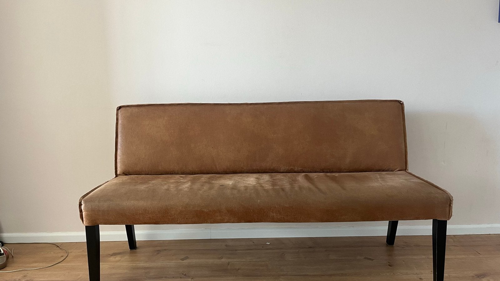 Bruine bank 'Be Pure by Basiclabel' - Gebruikt, Ophalen, Gebruikt, 150 tot 200 cm, Driepersoons