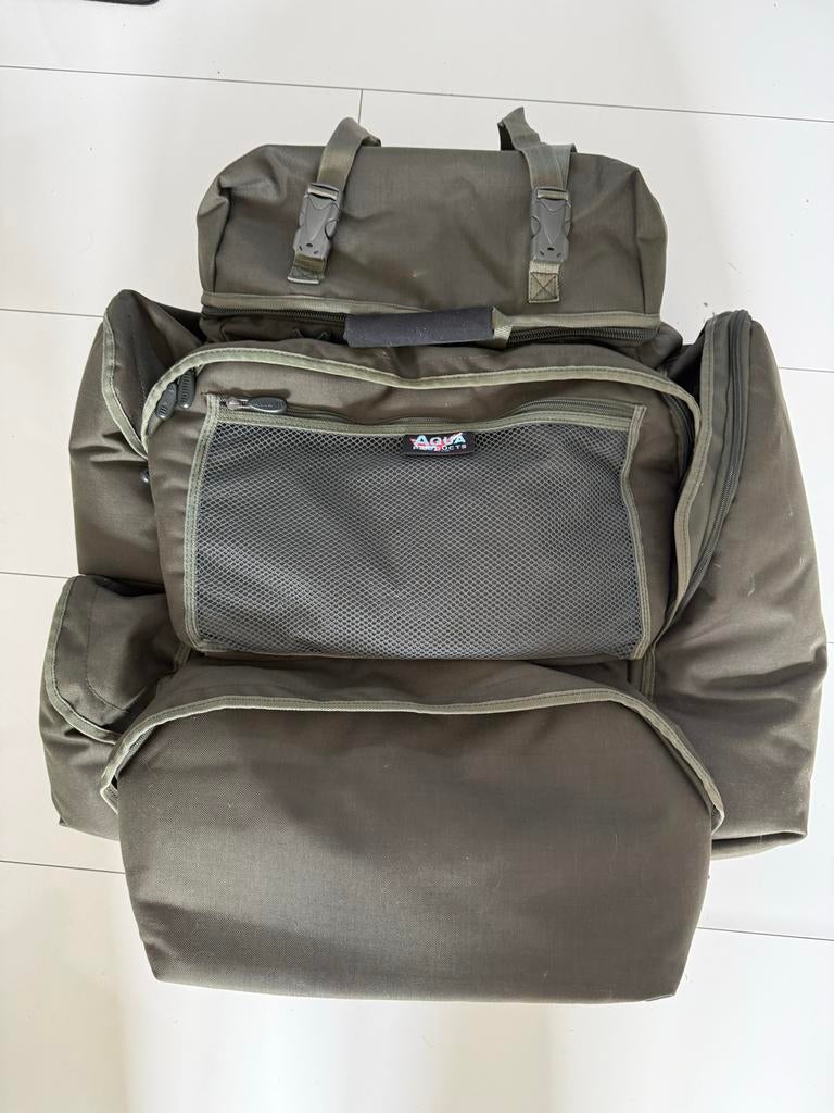 Aqua Products Original Union Jack Rucksack - 120 liter, Watersport en Boten, Hengelsport | Karpervissen, Ophalen, Gebruikt, Overige typen
