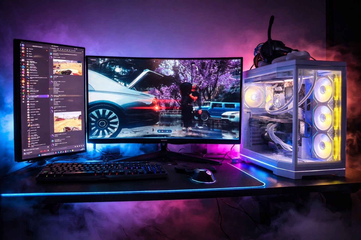 Gaming PC i9-9900K +RTX 3070|32GB RAM |1TB SSD|Watergekoeld, Ophalen of Verzenden, Zo goed als nieuw