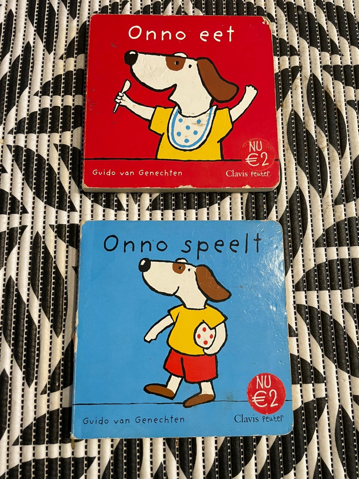 2 boekjes van Onno ( Onno eet en Onno speelt ), Boeken, Ophalen of Verzenden, Gelezen