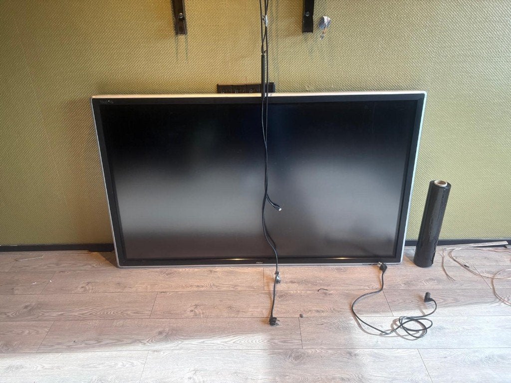 Projectie scherm, Audio, Tv en Foto, Ophalen, Elektrisch, Gebruikt