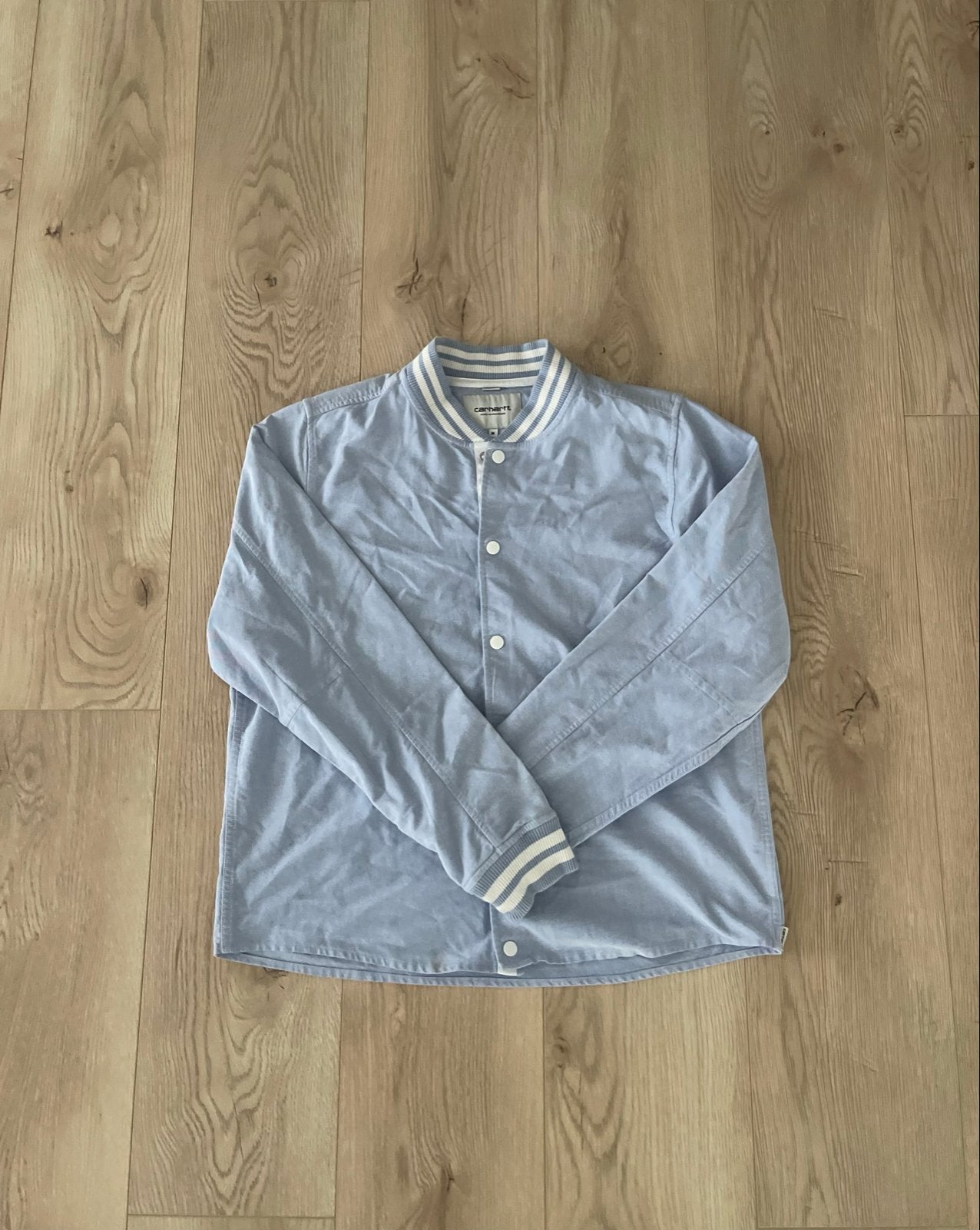 Carhartt WIP Bomberjack - Maat M - Zo goed als nieuw, Ophalen of Verzenden, Zo goed als nieuw, Maat 48/50 (M), Blauw