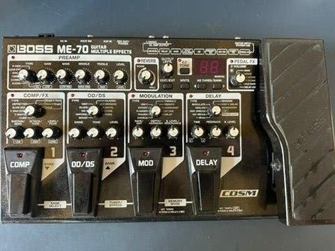 BOSS ME-70, Verzenden, Zo goed als nieuw, Multi-effect
