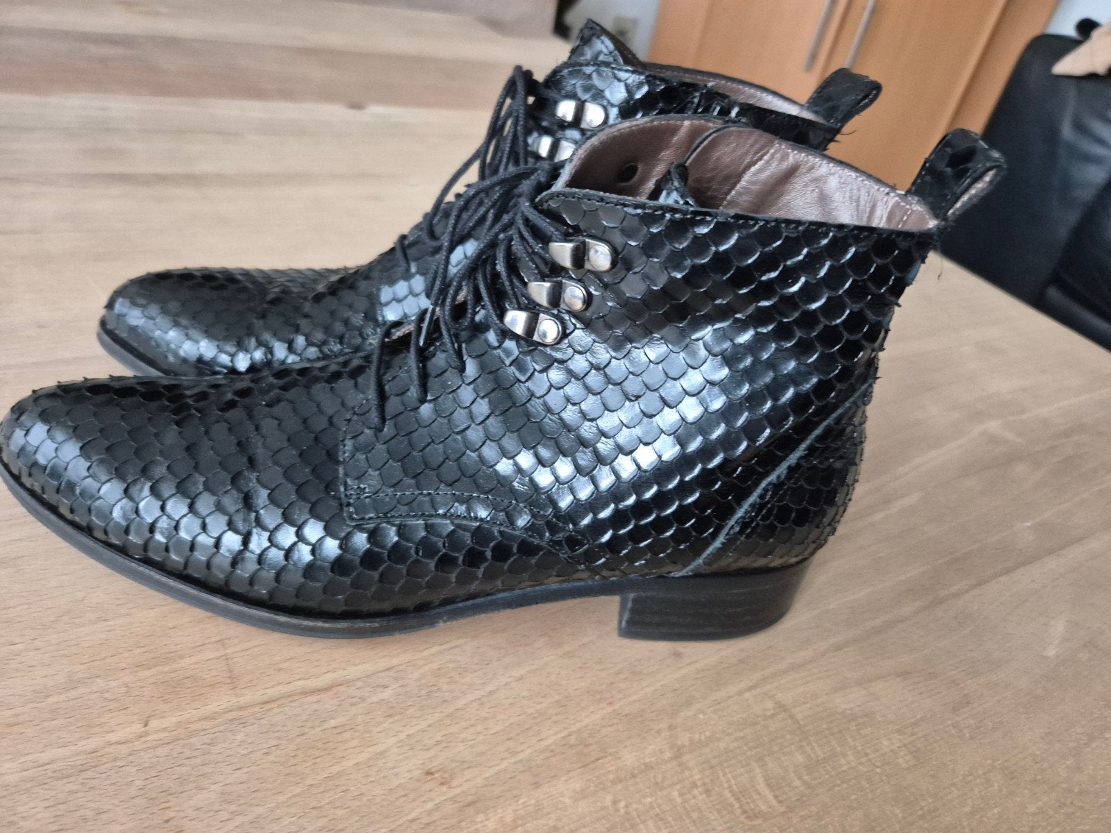 Prachtige enkelschoenen Pertini.Maat 40., Kleding | Dames, Pertini, Verzenden, Zwart, Lage of Enkellaarzen