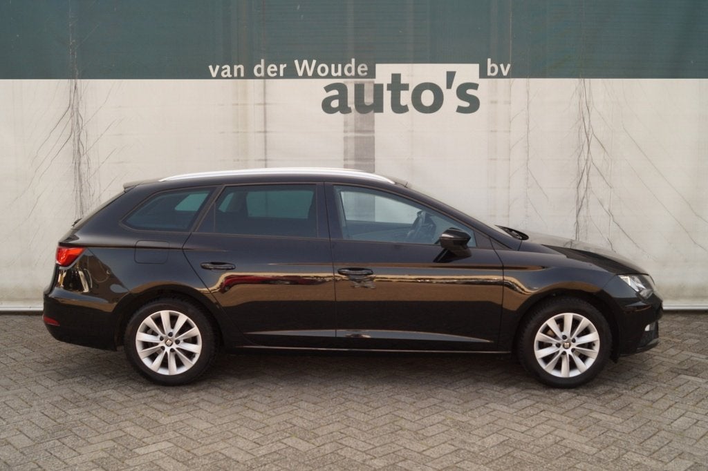 SEAT Leon ST 1.0 TSI 115pk Style Ultimate Edition -NAVI-CAM-, Stof, Gebruikt, Euro 6, Leon