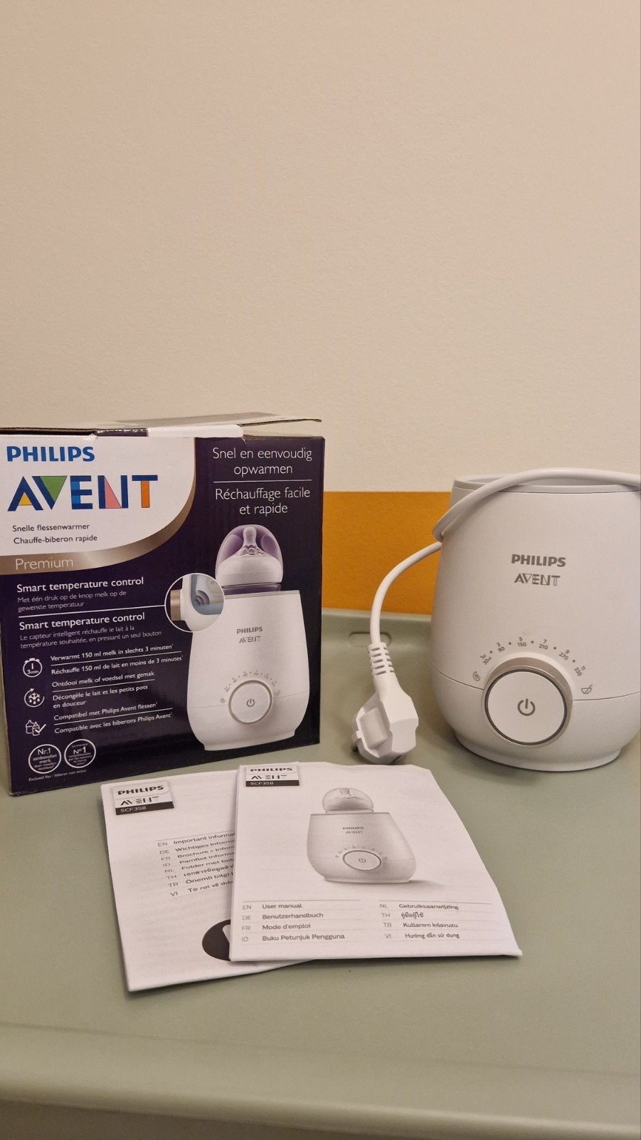 Philips Avent Flessenwarmer - Snel en Eenvoudig Opwarmen, Ophalen of Verzenden, Zo goed als nieuw