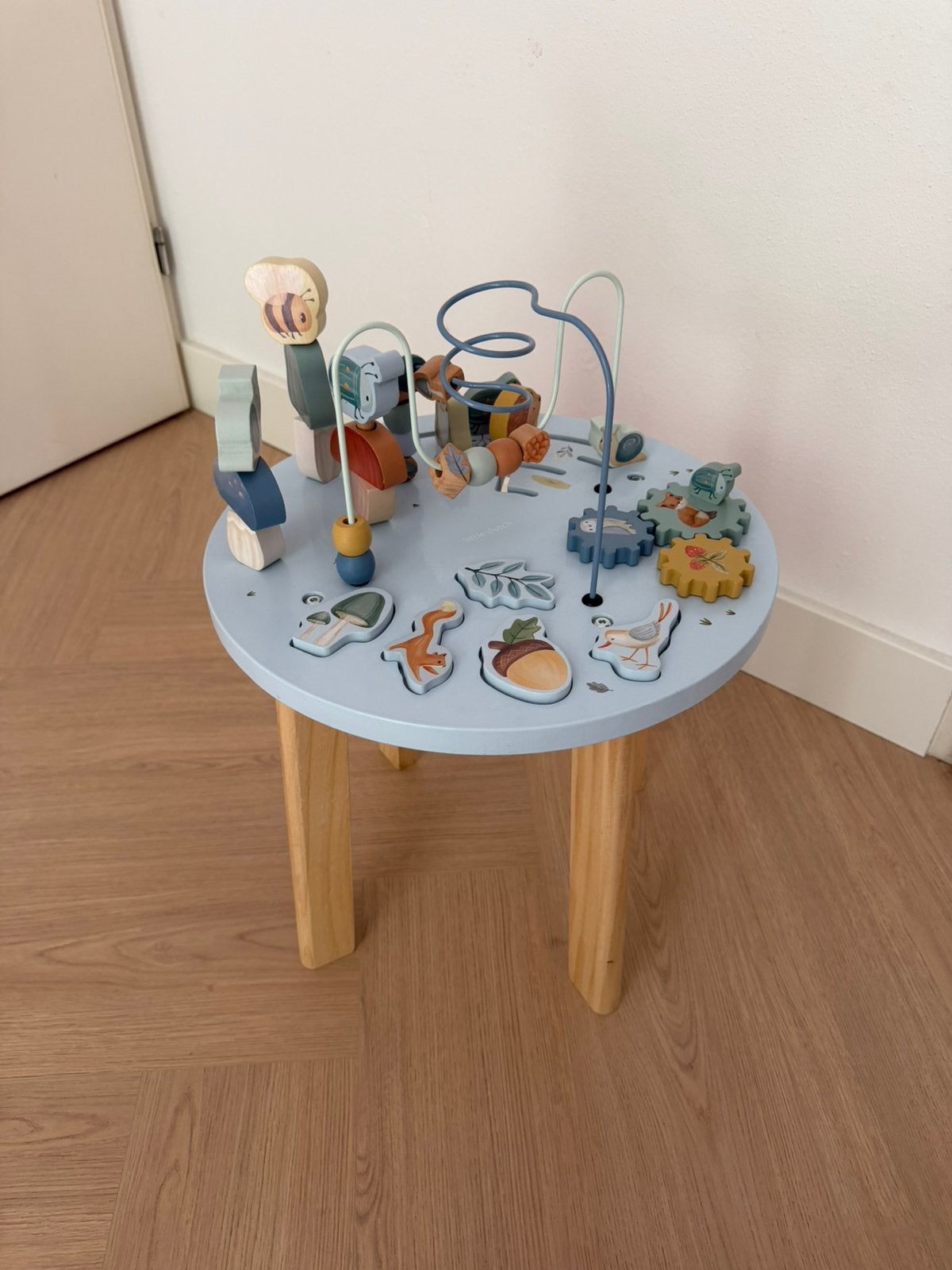 Activiteiten tafel little dutch, Kinderen en Baby's, Speelgoed | Houten speelgoed, Ophalen, Zo goed als nieuw